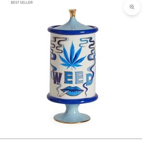 Jonathan Adler Druggist weed canister
